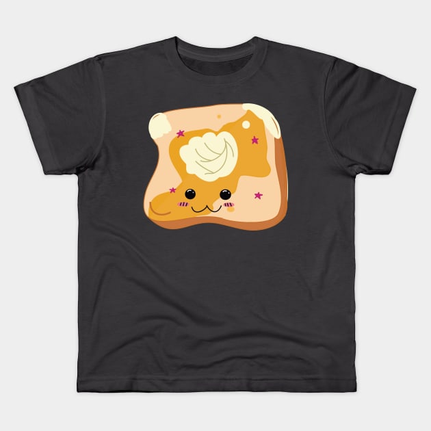 French Toast Kids T-Shirt by Joyouscrook